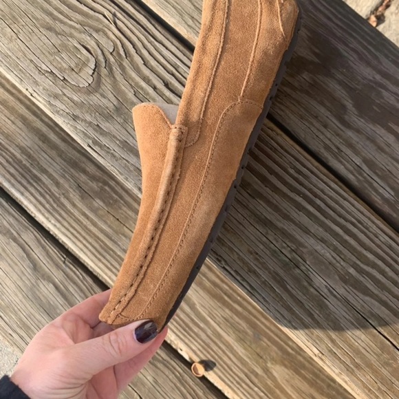 Nib Ugg Alder men’s driving shoes chestnut - Picture 3 of 5